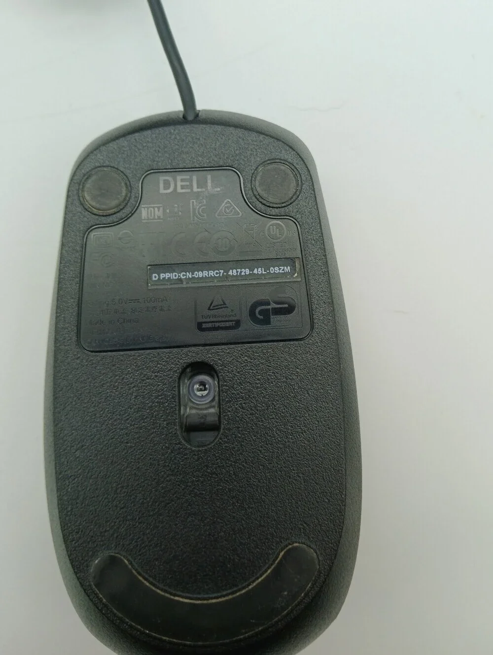 Dell Optical USB Mouse Wired, Black MS111-L